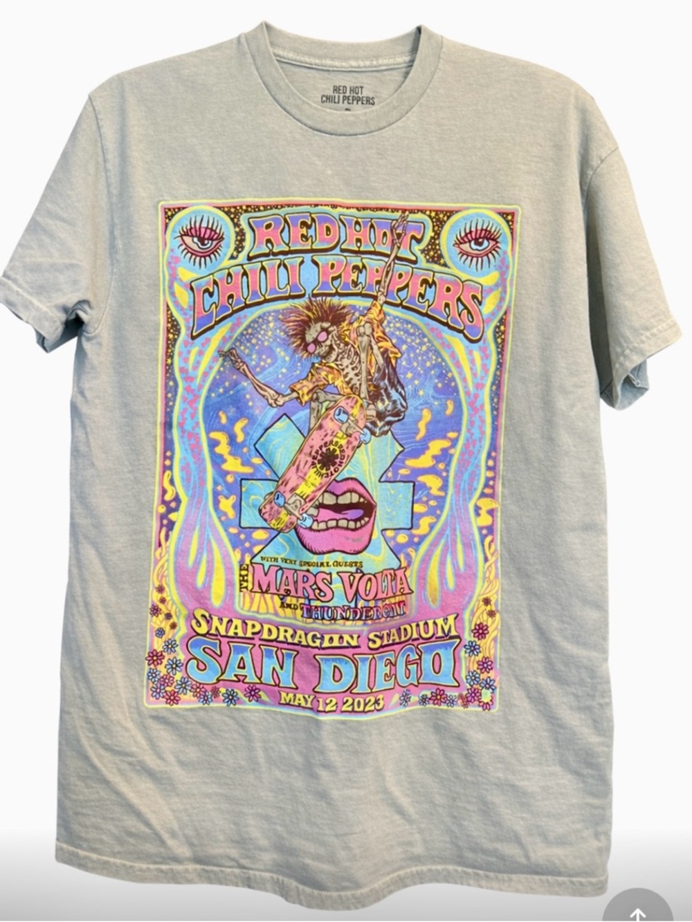 Red Hot Chili Peppers San Diego Graphic Tee - Light Gray
